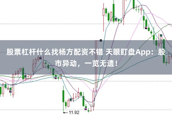股票杠杆什么找杨方配资不错 天眼盯盘App：股市异动，一览无遗！