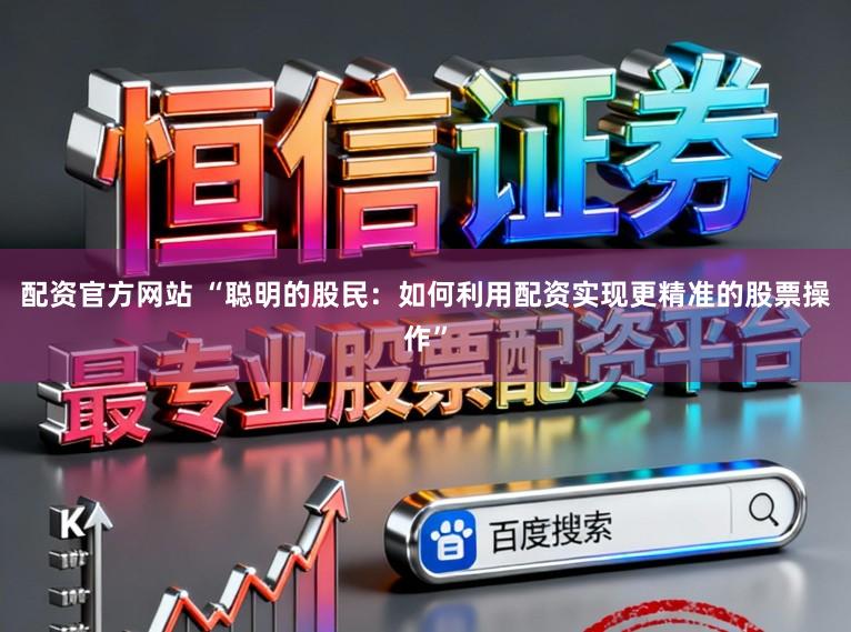 配资官方网站 “聪明的股民：如何利用配资实现更精准的股票操作”